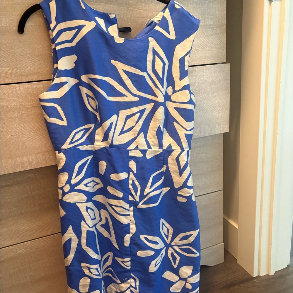 DIANE VON FURSTENBURG  Floral Mini Dress